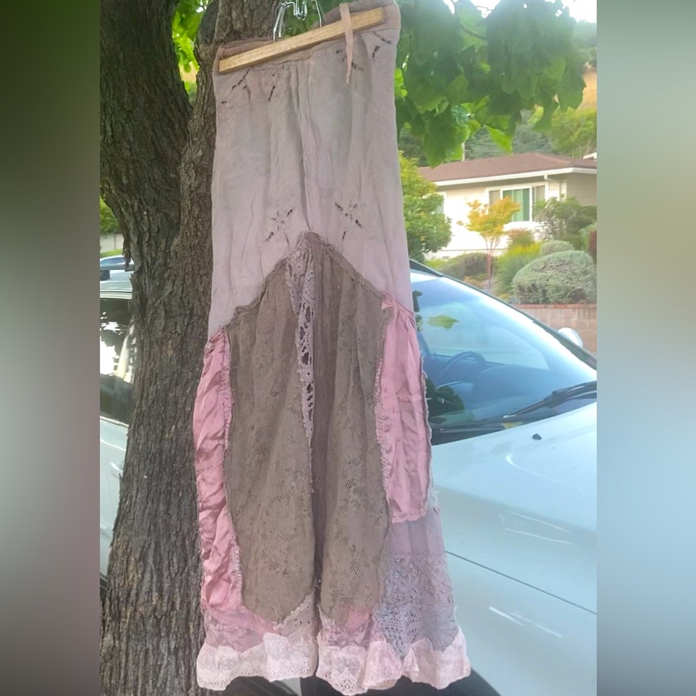 Handmade Bohemian Patchwork Maxi Skirt